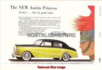 1956-Austin Princess - Vanden Plas Advert - Retro Car Ads - The Nostalgia Store